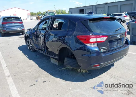 2019 Subaru Impreza 2.0I Sport z USA, uszkodzony, nr VIN 4S3GTAJ62K3708444